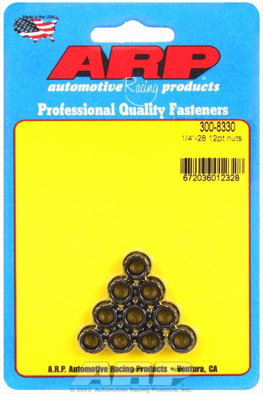 ARP 300-8330 ARP 12-Point Nuts | Summit Racing