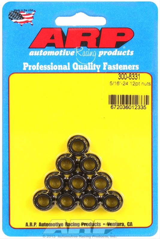 ARP 5/16in -24 12pt Nut Kit (Pack of 10) thumbnail 2