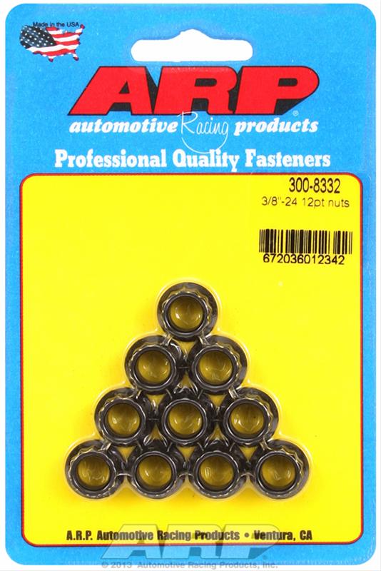 ARP 3/8-24 12pt Nut Kit thumbnail 2