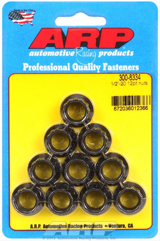 ARP 300-8334 ARP 12-Point Nuts | Summit Racing