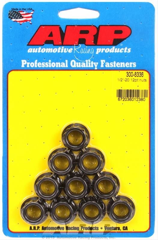 ARP 300-8336 ARP 12-Point Nuts | Summit Racing