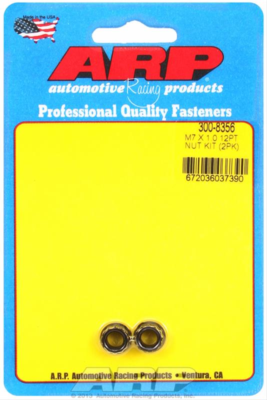 ARP M 7 X 1.00 12pt nut kit