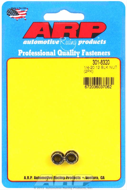 ARP 1/4-20 12pt nut kit