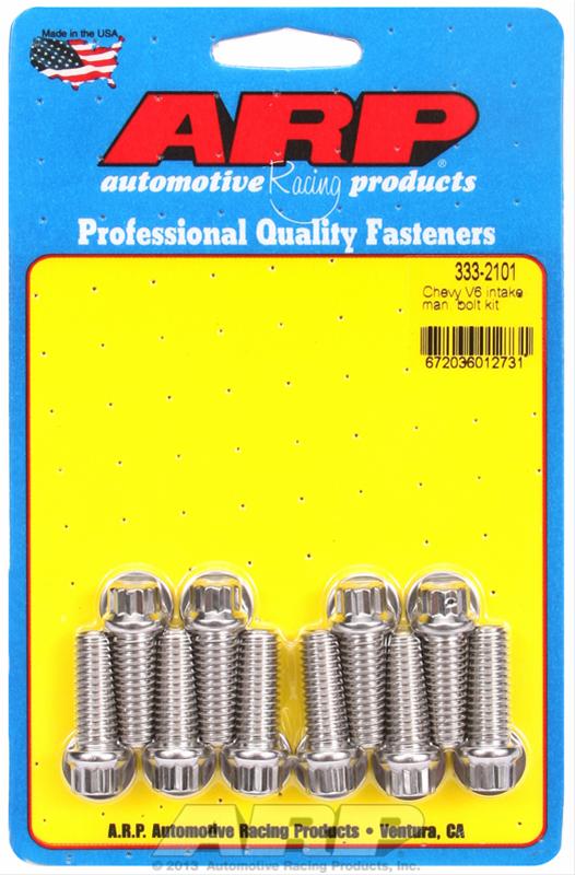 ARP Chevy V6 Stainless Steel 12 Point Manifold Bolt Kit thumbnail 2