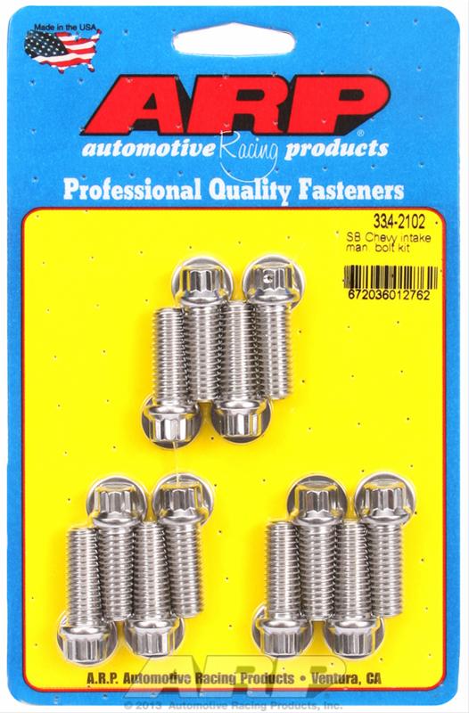 ARP SB Chevy Intake Manifold Bolt Kit thumbnail 2