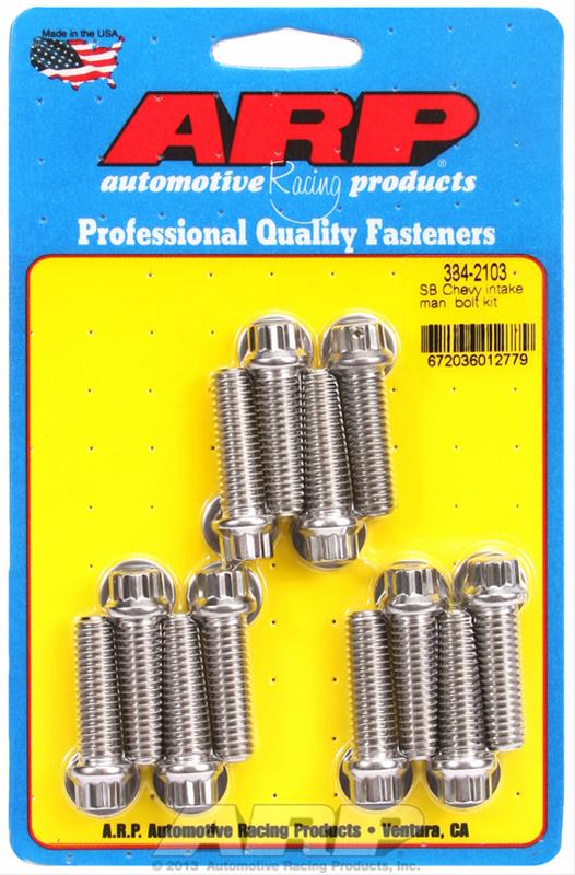 ARP SB Chevy Intake Manifold Bolt Kit thumbnail 2