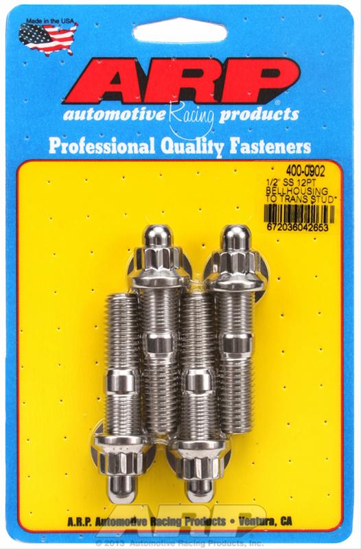 ARP 1/2in SS 12pt bellhousing to trans stud kit thumbnail 2