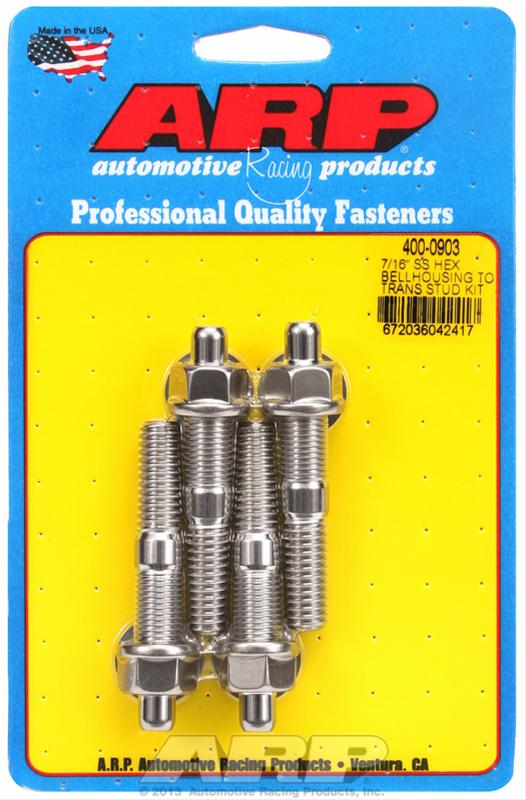 ARP 7/16in SS hex bellhousing to trans stud kit thumbnail 2