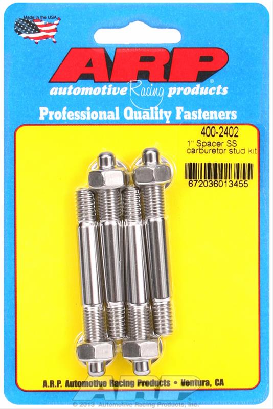 ARP 1in Spacer SS Carburetor Stud Kit thumbnail 3