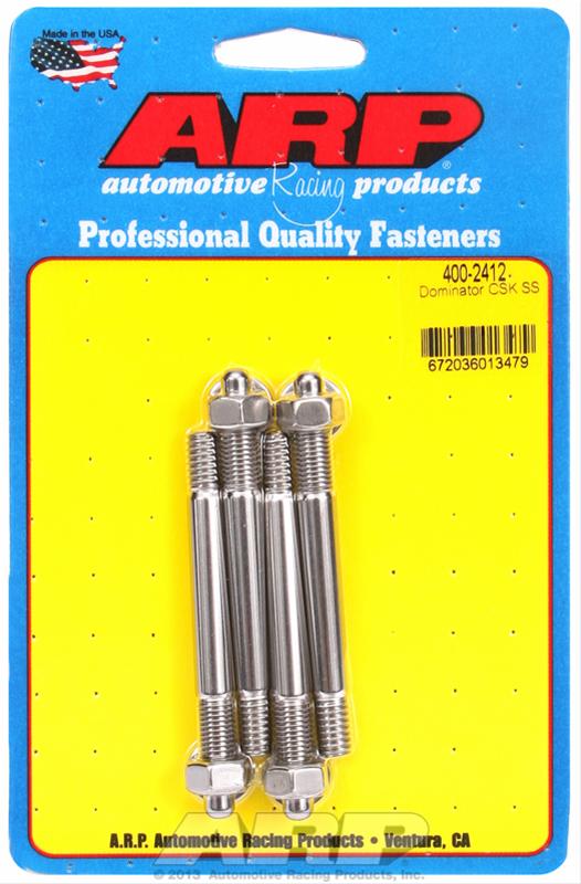 ARP Dominator w/ 1/2in or 1in SS Spacer Carb Stud Kit thumbnail 2