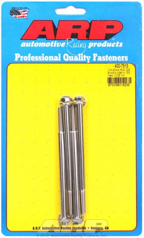 ARP Merlin block, Brodix head SB hex valve cover bolt kit thumbnail 2