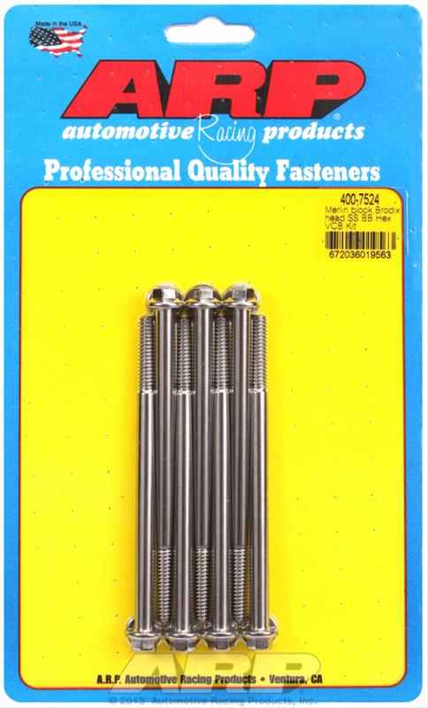 ARP Merlin block, Brodix head BB hex valve cover bolt kit thumbnail 2
