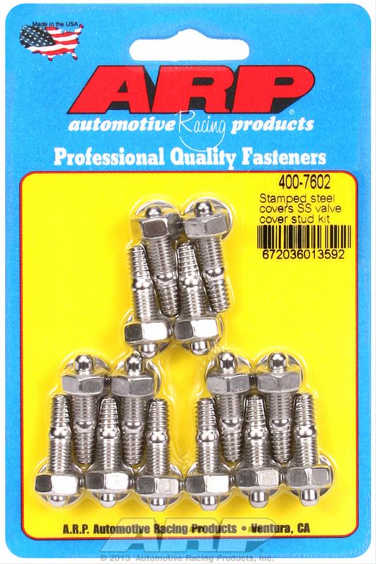 ARP Stamped Steel Covers SS Valve Cover Stud Kit thumbnail 2