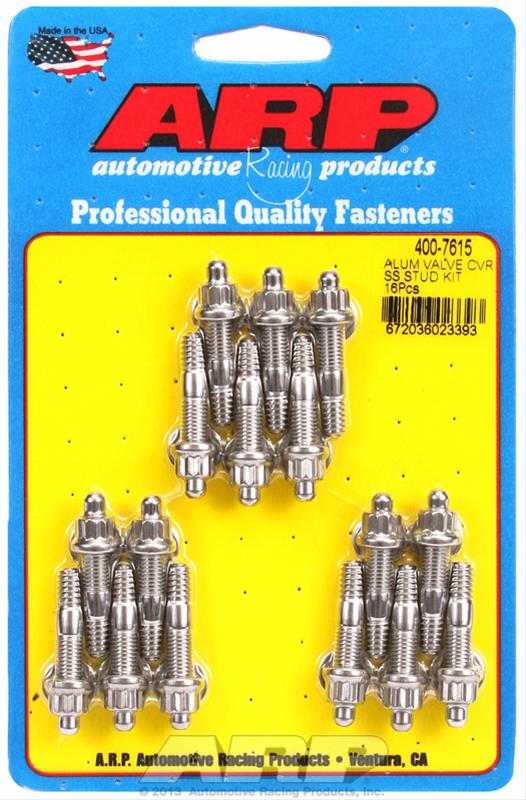 ARP Cast Alum Covers SS 12pt Valve Cover Stud Kit 16pc thumbnail 2