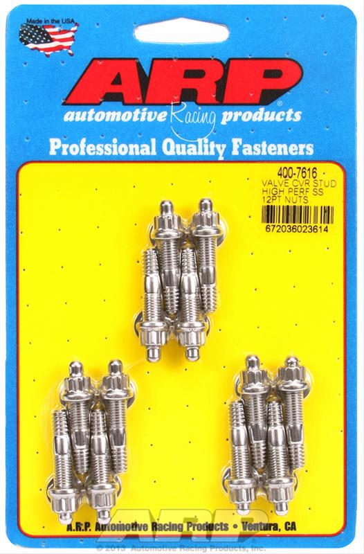 ARP Hi-perf SS 12pt Valve Cover Stud Kit 12pc thumbnail 2