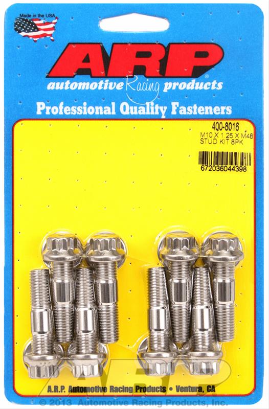 ARP 400-8016 ARP Stainless Steel Accessory Studs | Summit Racing