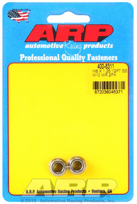 ARP 10mm x 1.25 12pt Nuts (2pk)