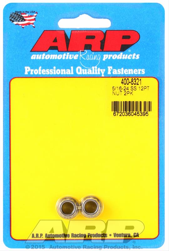 ARP 5/16 x 24 SS 12pt Nut Kit