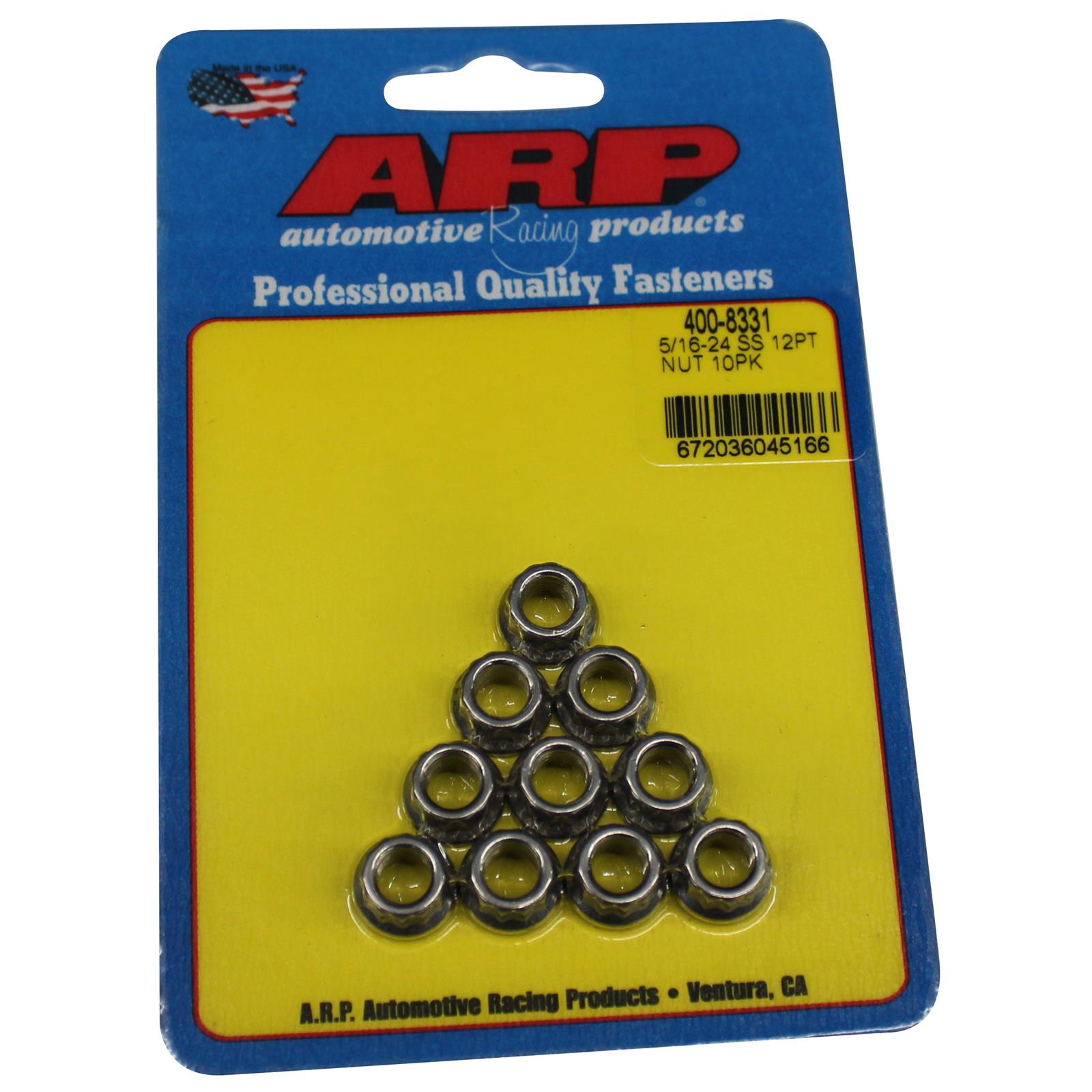 ARP 400-8331 ARP 12-Point Nuts | Summit Racing