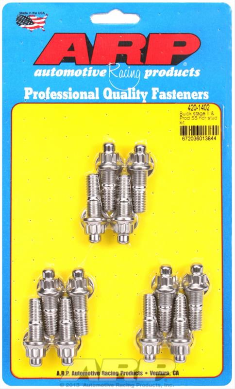 ARP Buick Stage II & Prod SS header stud kit thumbnail 2
