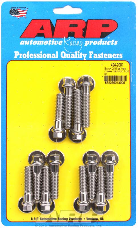 ARP Buick 215 SS hex intake manifold bolt kit thumbnail 2