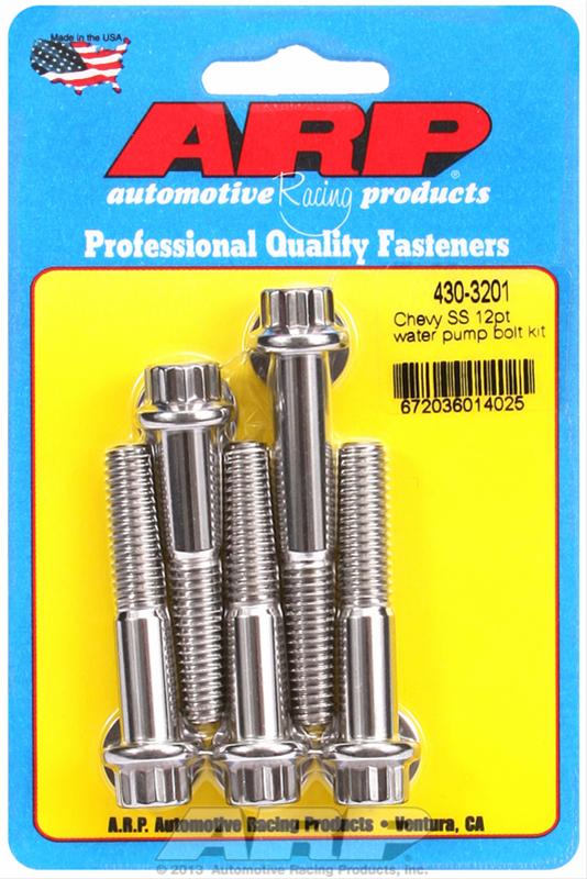 ARP 4303201 ARP Water Pump Bolt Kits Summit Racing