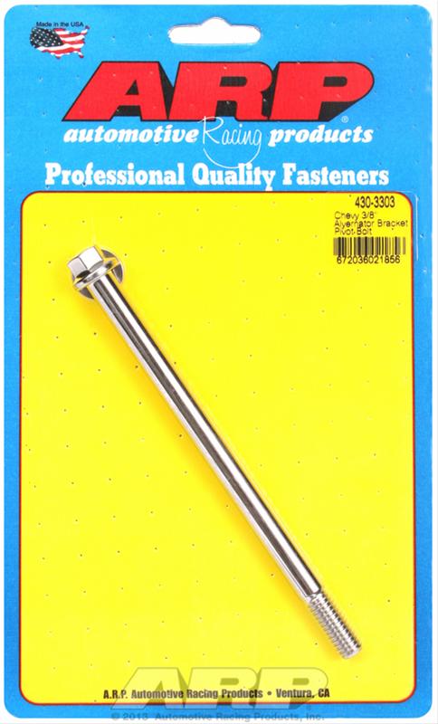 ARP Chevy SS Hex Alternator pivot Bolt Kit thumbnail 2