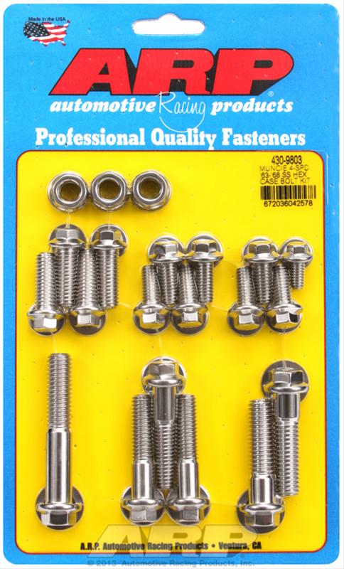 ARP Muncie 4-spd 63-68 SS hex trans case bolt kit thumbnail 2