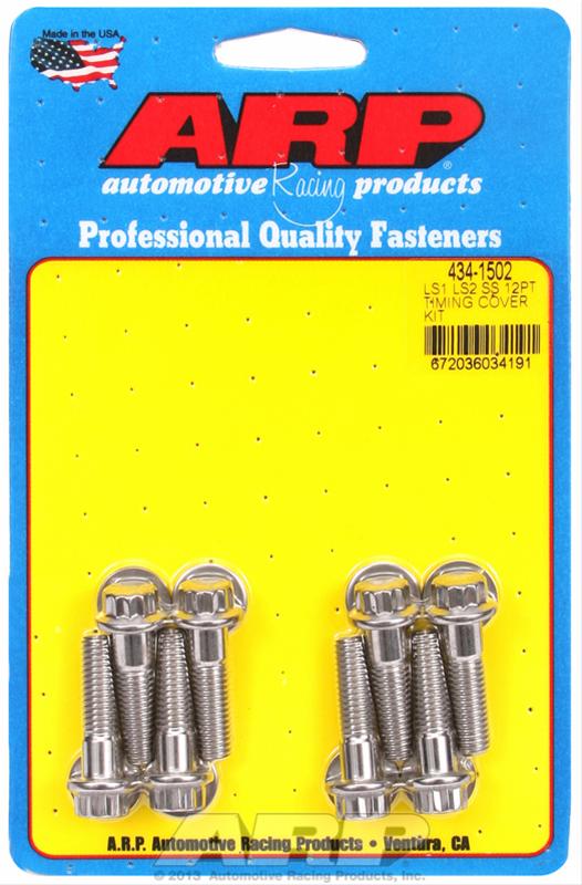 ARP Chevy LS1 LS2 SS 12pt Timing Cover Bolt Kit thumbnail 2