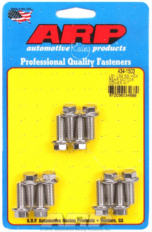 ARP グッズ セット ARP 434-1503 ARP Rear Motor Cover Fasteners | Summit Racing