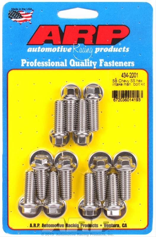 ARP SB Chevy SS Hex Intake Manifold Bolt Kit thumbnail 3