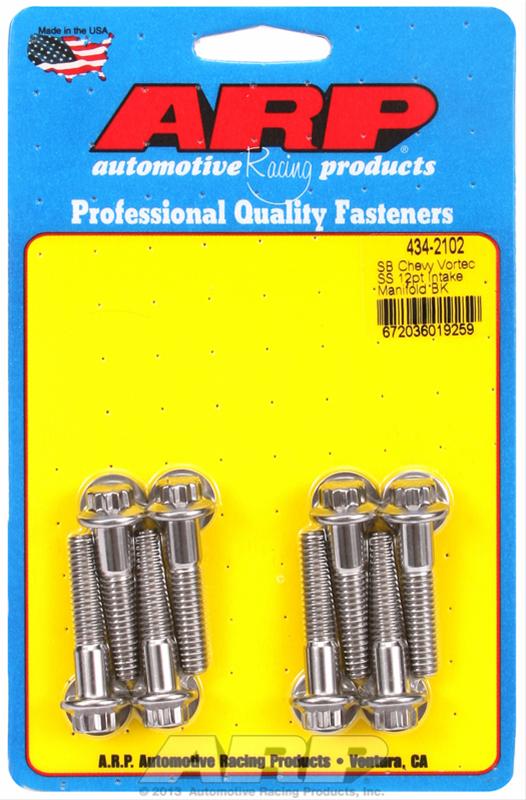 ARP 434-2102 ARP Stainless Steel Intake Manifold Bolt Kits | Summit Racing