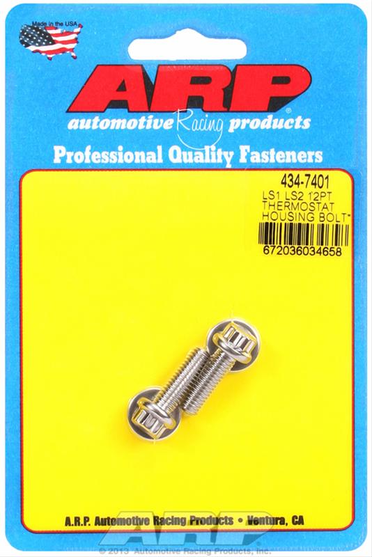 ARP LS1 LS2 SS 12pt thermostat housing bolt kit thumbnail 2