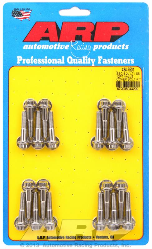 ARP Chevy LT1 6.2L Valve Cover 12pt Stainless Steel Bolt Kit thumbnail 2