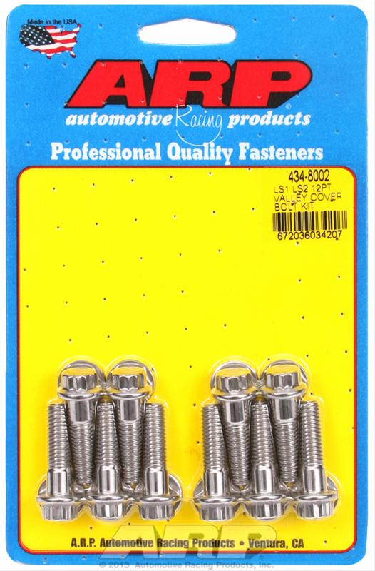 ARP 434-8002 ARP Intake Valley Cover Bolt Kits | Summit Racing