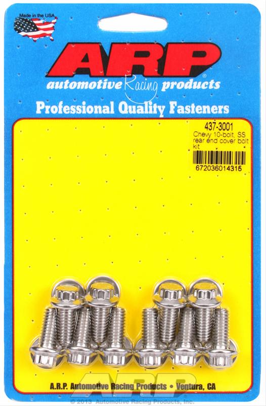 ARP S/S Rear End Cover Bolt Kit - 10-Bolt Chevy ARP S/S Rear End Cover Bolt Kit - 10-Bolt Chevy