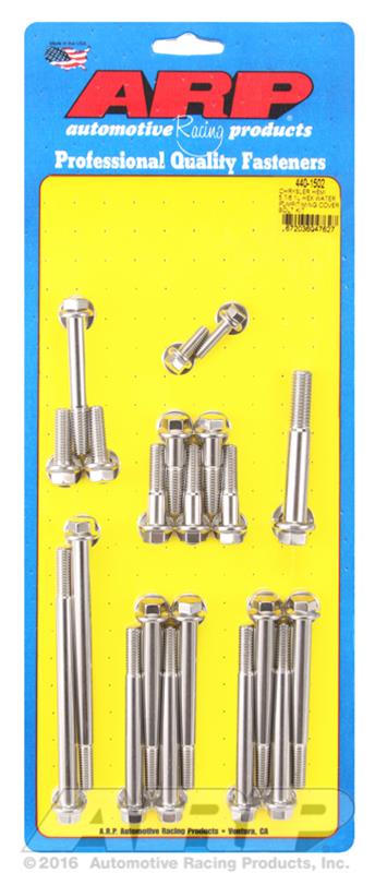 ARP Chrysler Hemi 5.7/6.1L Stainless Steel Hex Water Pump/Timing Cover Bolt Kit thumbnail 2