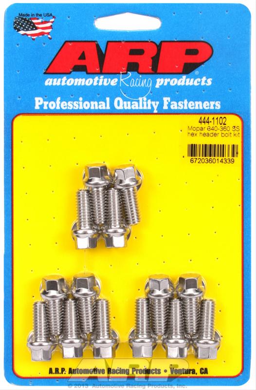 ARP 444-1102 ARP Stainless Steel Header Bolts | Summit Racing