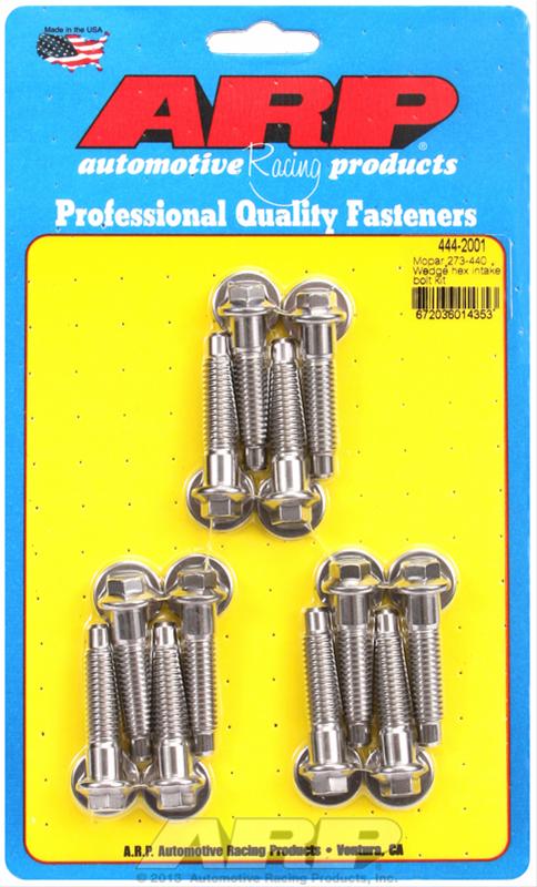 ARP Mopar 273-440 Wedge Hex Intake Manifold Bolt Kit thumbnail 2