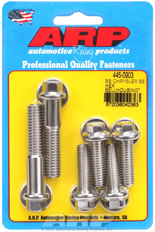 ARP BB Chrysler SS hex bellhousing bolt kit thumbnail 2