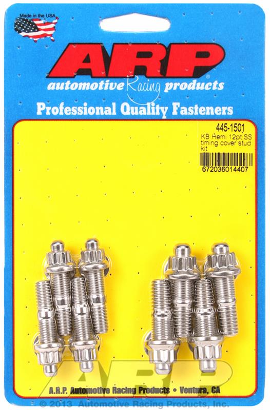 ARP Timing Cover Stud Kit KB Hemi ARP Timing Cover Stud Kit KB Hemi