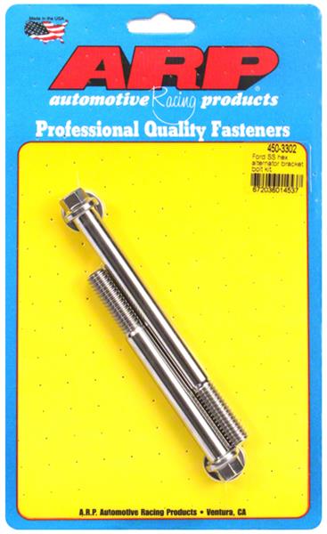 ARP Ford SS Hex Alternator Bracket Bolt Kit thumbnail 2