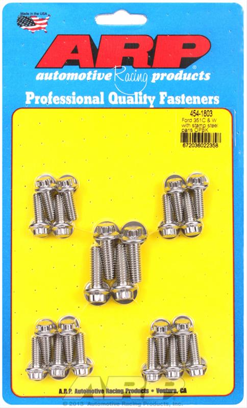 ARP Ford SS 12pt 351C and W Oil Pan Bolt Kit thumbnail 2