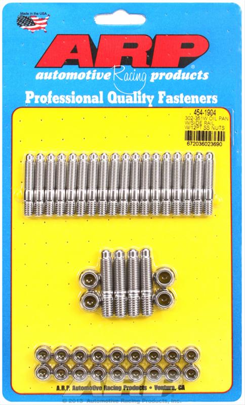 ARP SBF Oil Pan Stud Kit 12pt 302/351W Late Model ARP SBF Oil Pan Stud Kit 12pt 302/351W Late Model