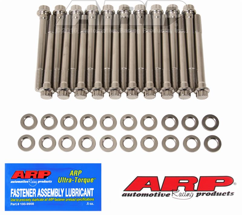 ARP 4543702 ARP Stainless Steel Cylinder Head Bolt Kits Summit Racing