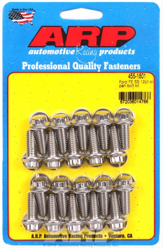 ARP 4551801 ARP Oil Pan Bolt Kits Summit Racing