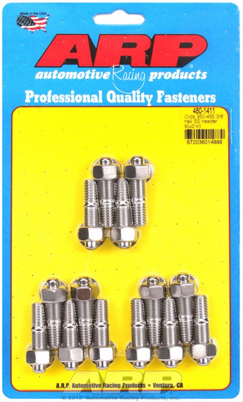 ARP Olds 350-455 3/8in hex SS header stud kit thumbnail 2