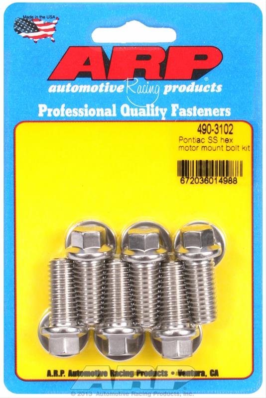 ARP Pontiac SS Hex Motor Mount Bolt Kit thumbnail 2