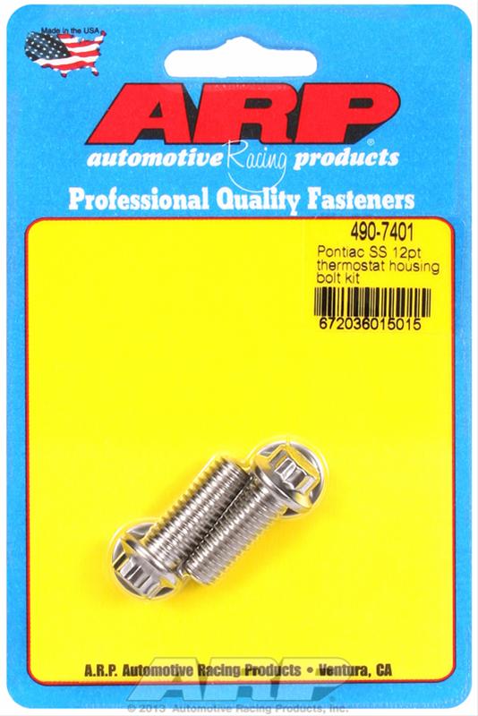 ARP Pontiac SS 12pt Thermostat Housing Bolt Kit thumbnail 2