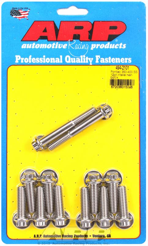ARP Pontiac 350-400 SS 12pt Intake Manifold Bolt Kit thumbnail 2